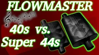 FlowMaster 40 vs Super 44 on a Fox Body Mustang