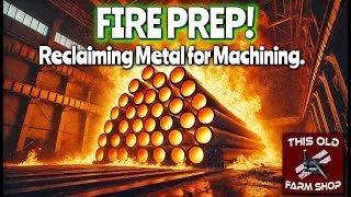 Using Fire to Prepare Reclaimed Metal for Quality Machining Projects