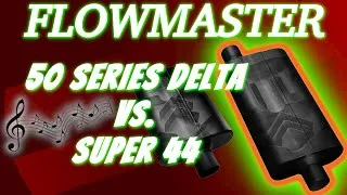 FlowMaster Super 44 vs 50 Series Delta on a Fox Body Mustang